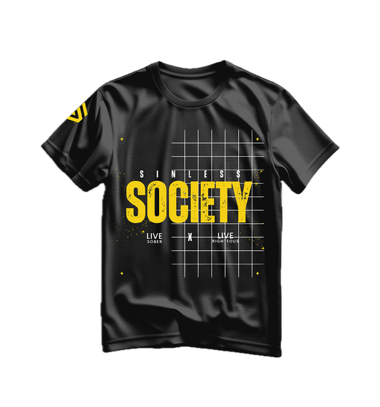 Live Righteous X Live Sober TEE (Dri Fit)